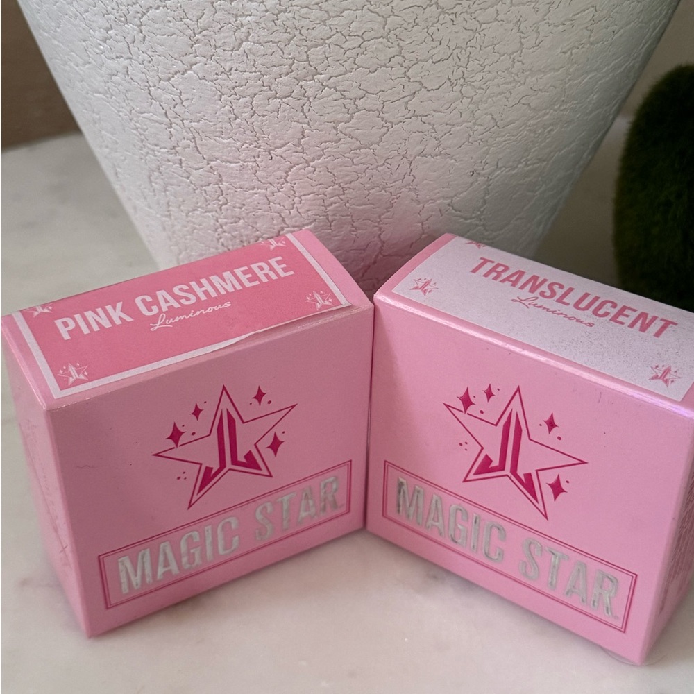 Jeffree Star Magic Star Setting Powder - Pink Cashmere and Translucent